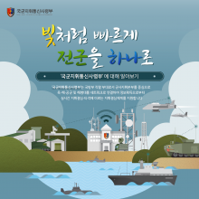 국군지휘통신사령부 인포그래픽_인포그래픽웍스 제작